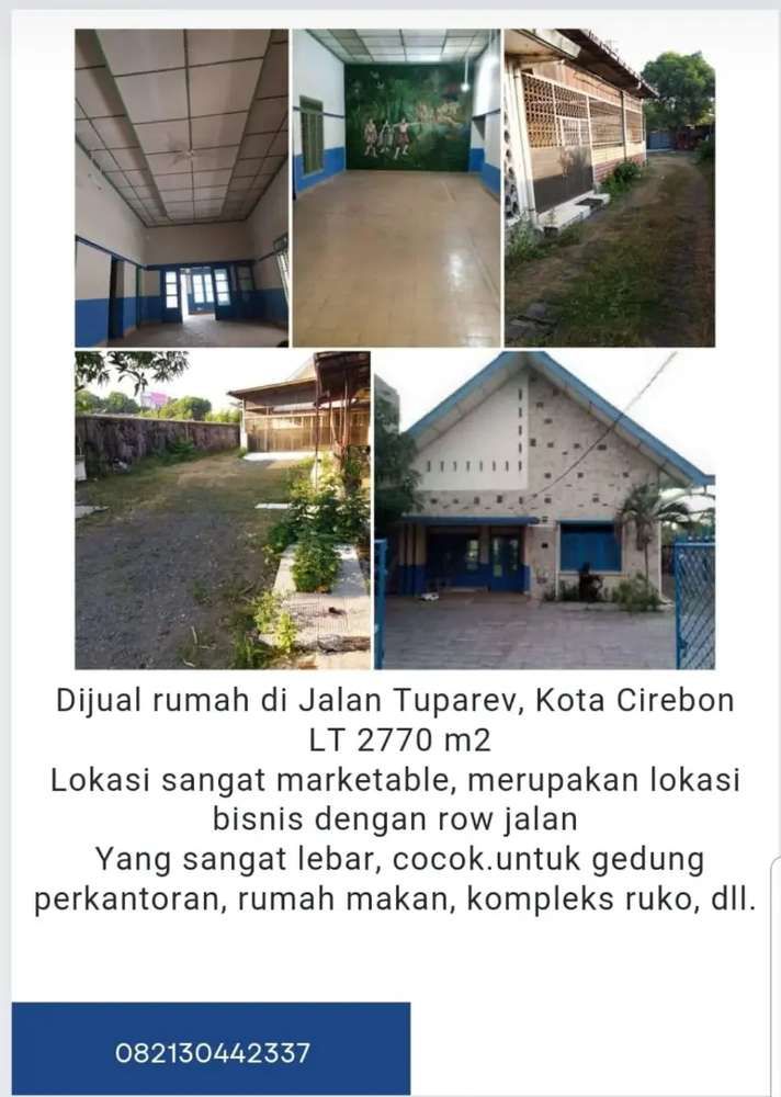 jual rumah jalan tuparev