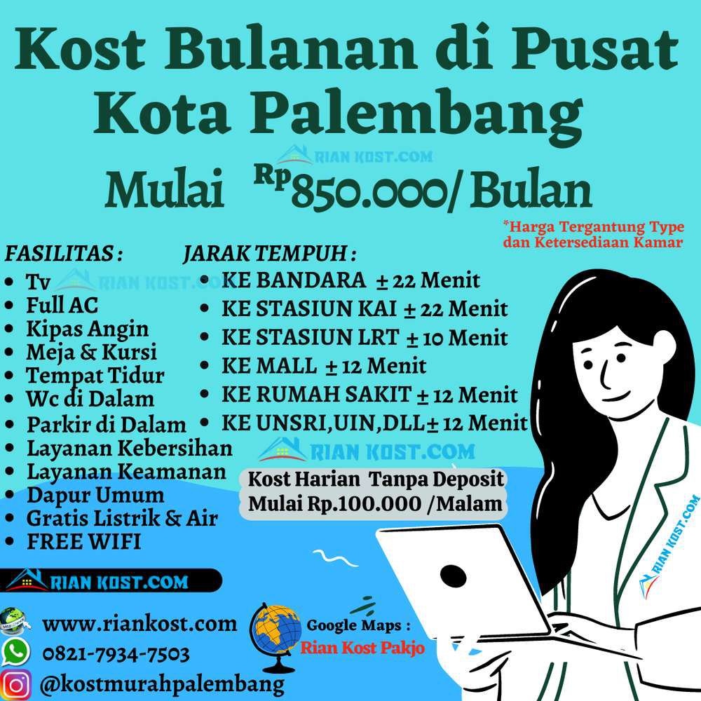 kost murah palembang