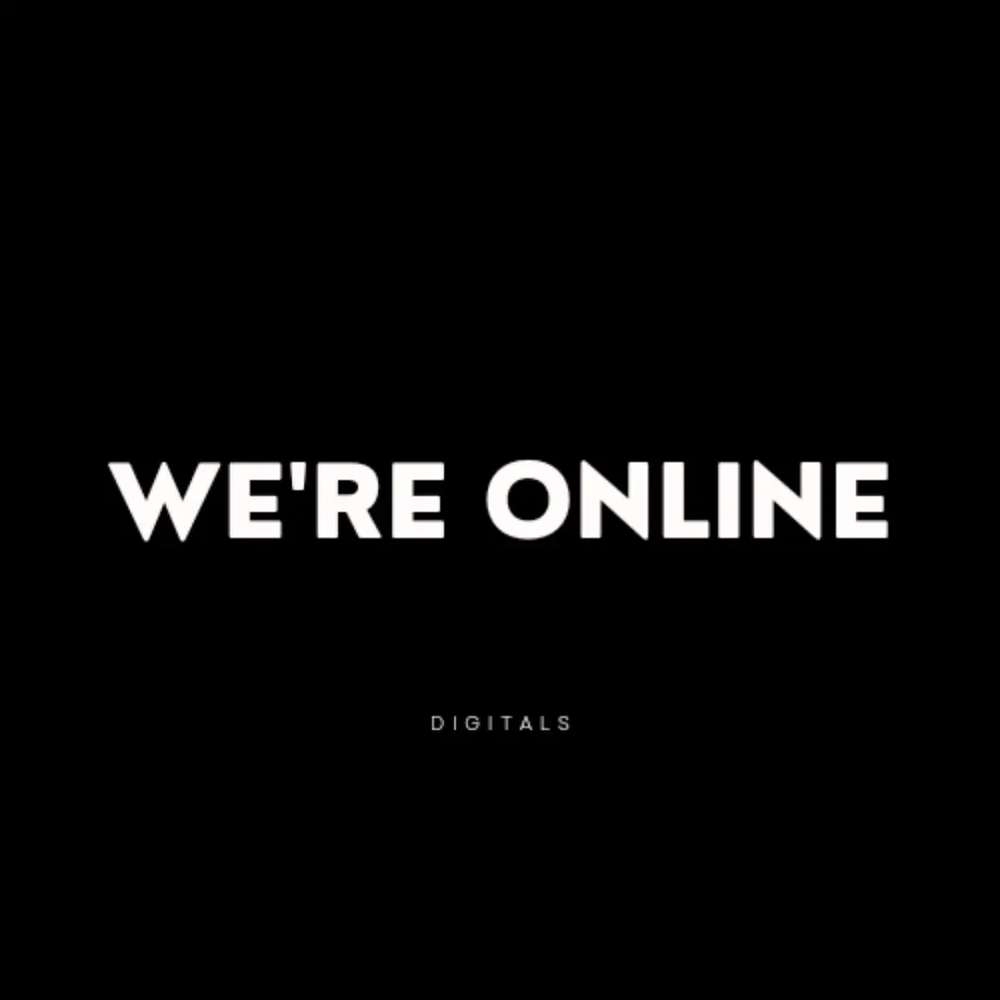 we're online
