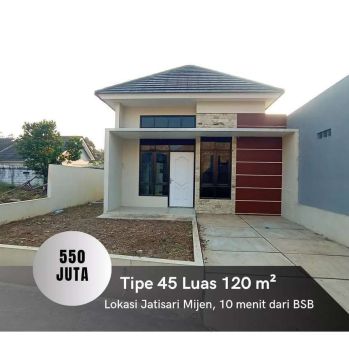 Rumah Siap Huni di Jati Sari Mijen