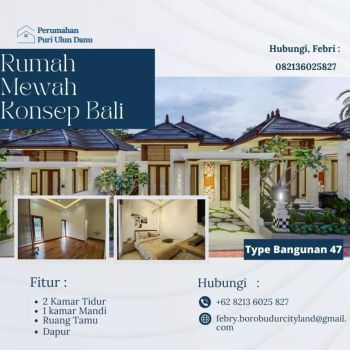 Rumah Mertoyudan, Magelang;; Promo 1 Unit Terakhir