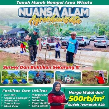 DIJUAL TANAH KAVLING DI BOGOR