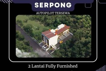Dijual KOS KOSAN SERPONG 900 meter Kampus UNPAM 8Kamar Fully Furnished SHM dekat