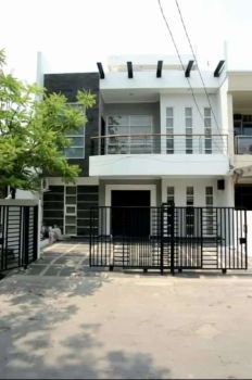 Rumah Modern 2 lantai 8x17 Kelapa Nias Gading