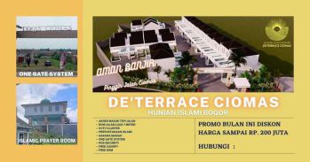 DIJUAL RUMAH BEBAS BANJIR PINGGIR JALAN DEKAT STASIUN BOGOR