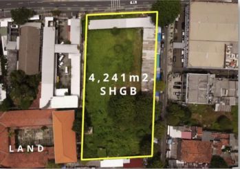 Dijual Tanah di Senen Raya, Jakarta Pusat