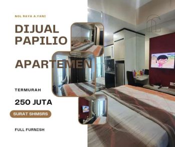 Sudah SHM‼️Termurah Apartemen Papilio A Yani