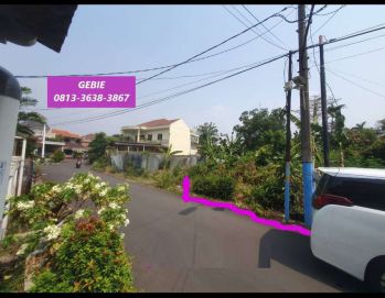 Tanah Kavling di Komplek Deplu Sisi Jalan Utama Bebas Banjir LH-11789