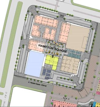 Ruko type hook lokasi terbaik, Ruko Hampton Paramount Serpong