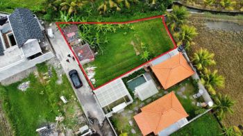 tanah di ubud sayan, tanah view sawah , tanah villa