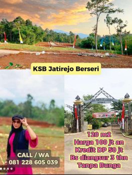 Tanah Siap Bangun Lokasi Datar Bebas Banjir di Gunungpati