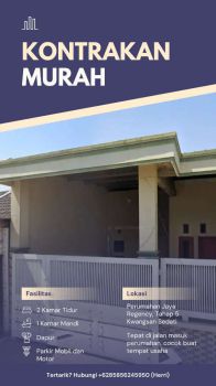 Kontrakan Murah Dekat Juanda