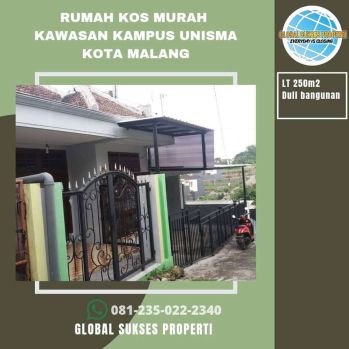 Kos Luas dan Bagus Cocok Untuk Investasi di Kota Malang