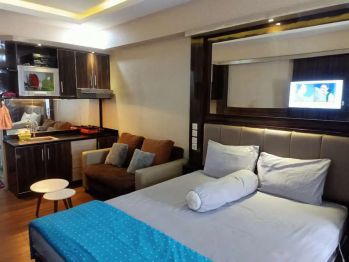 Disewakan kamar apartemen full furnished tengah kota Semarang