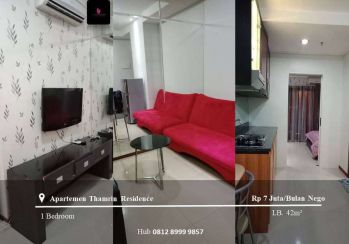 Sewa Apartemen Thamrin Residence High Floor 1BR Full Furnish Tower A