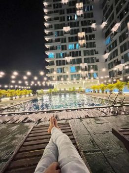 Sewa apartemen harian di tree park serpong
