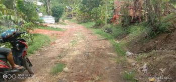 Jual tanah pas pinggir jalan Deket penduduk siap bangun rumah