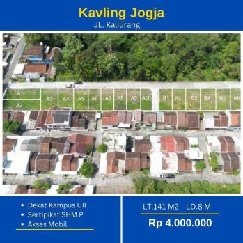 7 Menit UII JL. Kaliurang Akses Lebar Cocok Investasi Dan Kos