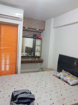 Sewa bulanan unit studio apartemen green bay full furnish