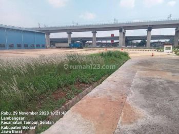 Tanah Cocok Untuk Logistik Lokasi Strategis di Tambun Bekasi