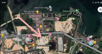 Dijual Lahan Jasa Depan Pelabuhan Marina Cocok Untuk Hotel Apartement