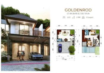 Jual Rumah Springville Residence Tahap 2 Tipe Goldenrod 2 Lantai