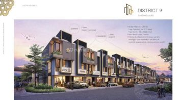 Jual Ruko Standard District 9 Citraland 3 Lantai Luar Cluster