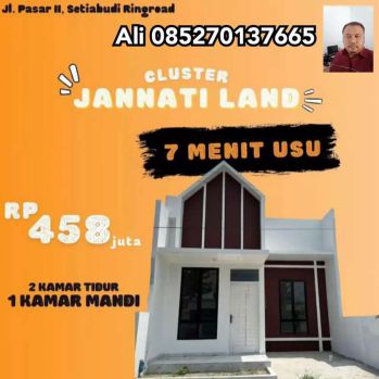 Promo ‼️ Rumah Impian lokasi Strategis Dekat Kampus USU Medan