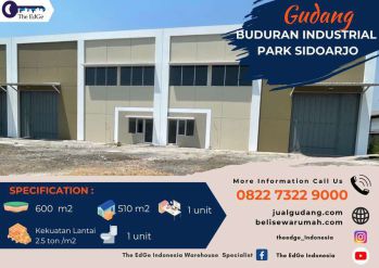 Gudang Sidoarjo Lingkar Timur Buduran Akses Tol Sidoarjo - The EdGe