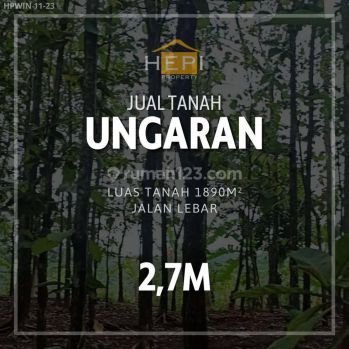 Dijual Tanah di Jalan Gedong Songo Ungaran