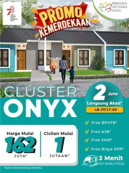 Rumah subsidi terbaik di kelasnya dengan konsep modern BF hanya 2 jt