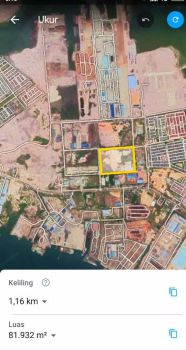 Lahan INDUSTRI Darat Di Tanjung Uncang Kondisi Siap Bangun UWTO Panjng