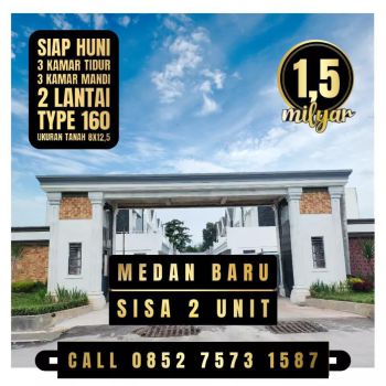 Rumah Baru Daerah Medan Baru