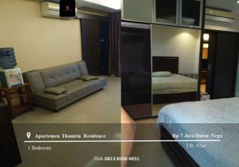 Sewa Apartemen Thamrin Residence High Floor 1BR Full Furnished Tower D