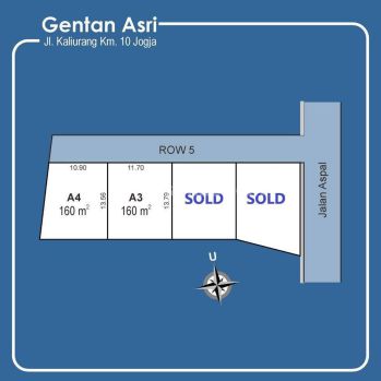 Utara Ugm Jl. Kaliurang Cocok Kos, 650 Jt M