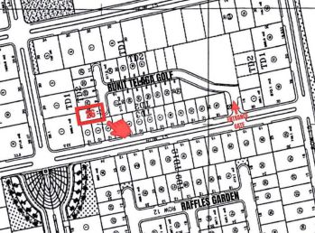 Tanah Kavling Bukit Telaga Golf di Dalam Kawasan Raffles Garden