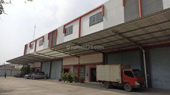 Gudang di Jurumudi, Tangerang, L 5285m2, Office, Lokasi Strategis
