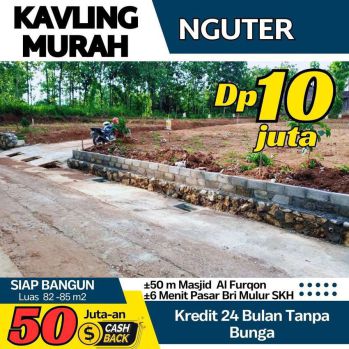 KAVLING MURAH SHM NGUTER SUKOHARJO