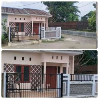 Rumah Plus Pagar Dan Pintu Besi Sisa 1 unit lagi ( Posisi Hook)