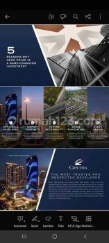 Dijual Ruko Aero Prime, The New Luxury Commercial Arcade at Citra Garden City