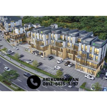 Ruko Cascade Studio Loft BSD Harga Mulai 3M-an lokasi bsd strategisfnb