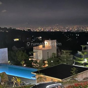 Rumah vila asri nyaman rooftop view gunung free kitchen set SHM