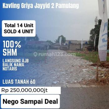 Kavling Di Pondok Benda Pamulang Dekat Pasar Reni Jaya Baru