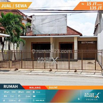 Disewakan Rumah Siap Huni Terawat Di Sulfat Blimbing Malang