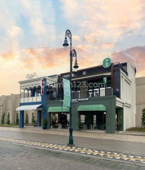 Dijual Ruko Downtown Drive Posisi Hadap Jalan Strategis