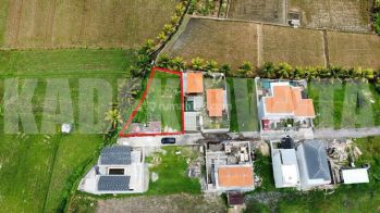 Tanah di Sayan Ubud, Gianyar SHM 330 m² View Sawah