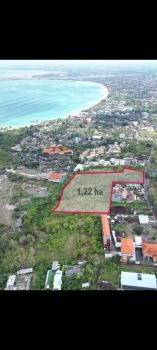 Dijual tanah 1,22 hektar di Jimbaran Bali view laut