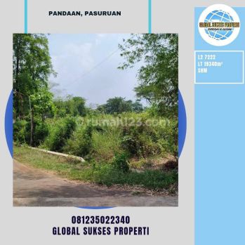 Tanah Luas Cocok Untuk Persawahan Subur Strategis Di Pandaan