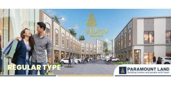 Ruko baru 2 lantai lokasi strategis, il Lago Grande Paramount Serpong