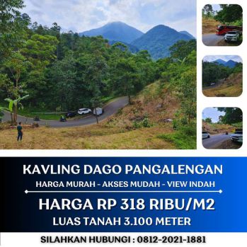 Jual Tanah Disamping Jalan Raya Pangalengan